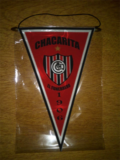 Banderín Triangular Chacarita Juniors 38 Modelos en internet