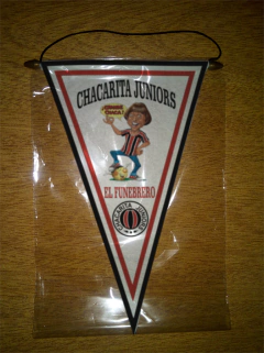 Banderín Triangular Chacarita Juniors 38 Modelos - LM MERCHANDISING