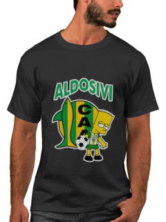 Camiseta Urbana De Algodão Adulto Aldosivi 12 Modelos - loja online