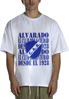 Remera Algodon Urbana De Adulto De Alvarado 4 Modelos