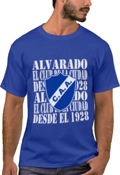 Remera Algodon Urbana De Adulto De Alvarado 4 Modelos en internet