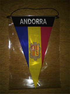 Banderín Triangular Países de Europa - comprar online