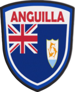 Iron-On Patch 7,5 cm Shield - Countries de América - online store