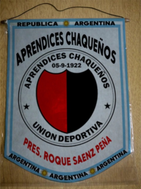 Large Pennant Aprendices Chaqueños Unión Deportiva (Pres. R. Sáenz Peña) - buy online