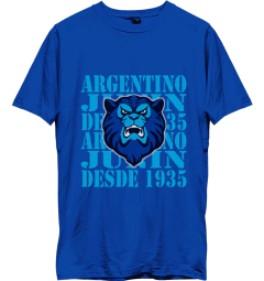 Remera Urbana de Algodon Adulto de Argentino De Junin - LM MERCHANDISING