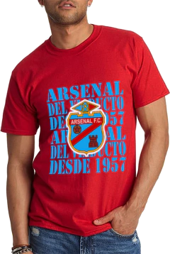 Remera Algodon Urbana De Adulto De Arsenal 6 Modelos - tienda online