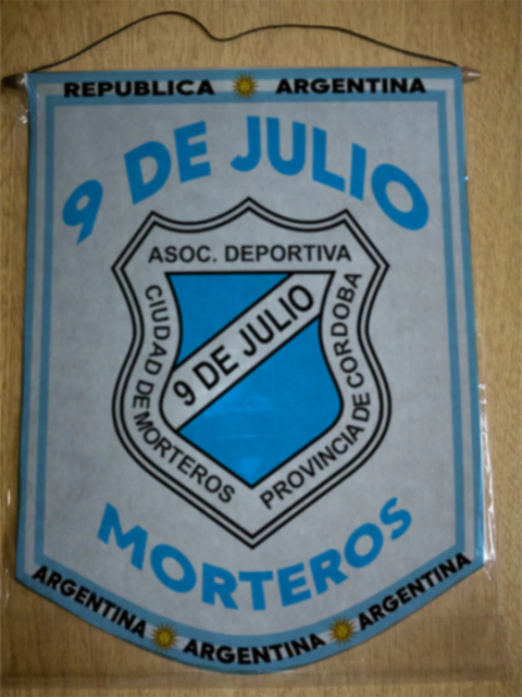 Banderín Mediano Asociación Deportiva 9 De Julio (Morteros) - comprar online