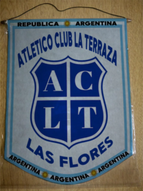 Banderín Mediano Atlético Club La Terraza (Las Flores) - comprar online