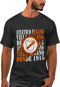 Remera Algodon Urbana De Adulto De Atletico Lugano 5 Modelos en internet
