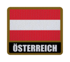 Parche Termoadhesivo 7,5 cm Bandera con Nombre - Países de Europa hasta Lituania - LM MERCHANDISING