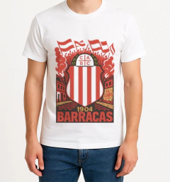 Camiseta Urbana De Algodão Desenhos Especiais Barracas Central 3 Modelos - comprar online