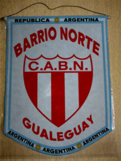 Banderín Mediano Barrio Norte De Gualeguay - comprar online