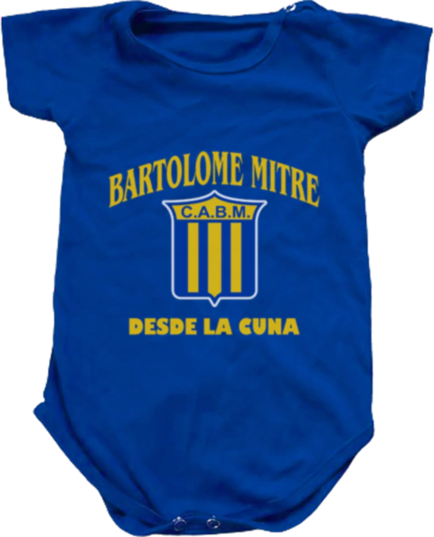 Body De Bebê 100% Algodão Bartolome Mitre 5 Modelos - comprar online