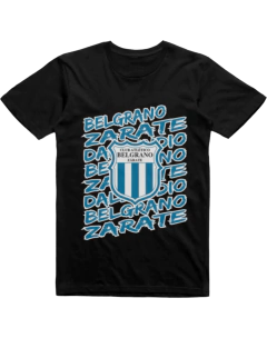 Remera Algodon Urbana De Adulto De Belgrano De Zarate 4 Modelos - LM MERCHANDISING