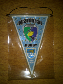 Flâmula Triangular Berisso Rugby Club - comprar online