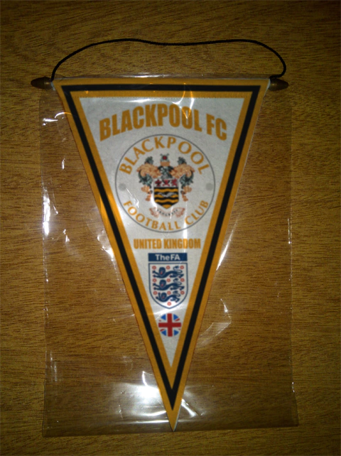 Banderín Triangular Blackpool Fc - comprar online