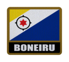Iron-On Patch 7,5 cm Bandera con Nombre - Countries de América - buy online