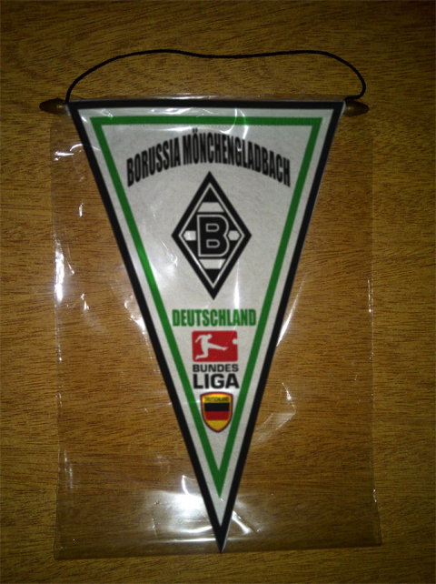 Banderín Triangular Borussia Mönchengladbach 2 Modelos - comprar online