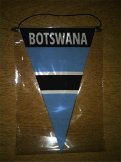 Banderín Triangular Países de África - LM MERCHANDISING