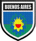 Parche Termoadhesivo 7,5 cm Shield - Provincias Argentinas - LM MERCHANDISING