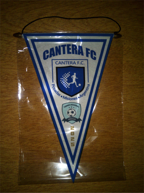Banderin Triangular Cantera Fc Posadas - comprar online