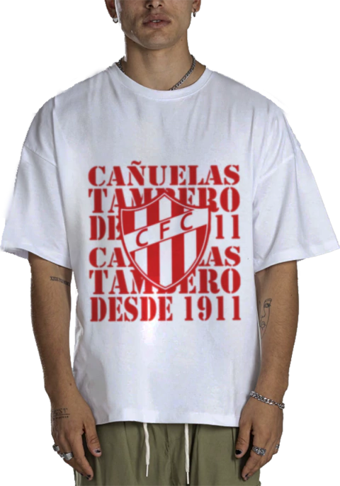 Remera Algodon Urbana De Adulto De Cañuelas 3 Modelos