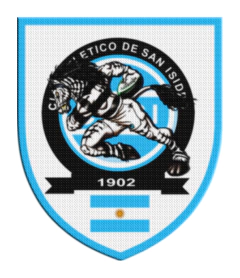 Parche Termoadhesivo 7,5 cm Casi Club Atletico San Isidro - tienda online