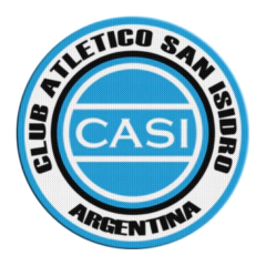 Parche Termoadhesivo 7,5 cm Casi Club Atletico San Isidro en internet