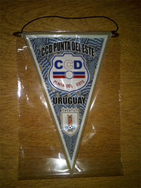 Banderín Triangular Ccd Punta Del Este Full Color - comprar online