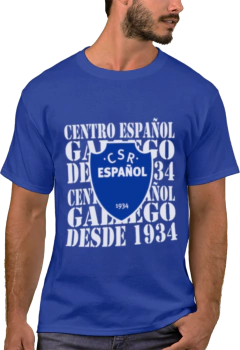 Camiseta Urbana De Algodão Adulto De Centro Español 3 Modelos - comprar online