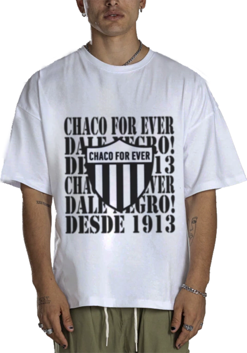 Remera Algodon Urbana De Adulto De Chaco For Ever 3 Modelos