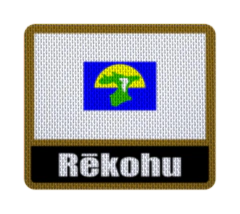 Iron-On Patch 7,5 cm Bandera con Nombre - Countries de Oceanía - online store