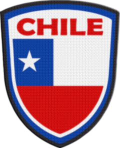 Iron-On Patch 7,5 cm Shield - Countries de América - online store