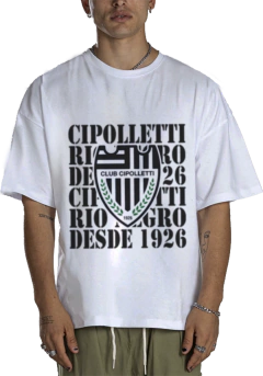 Camiseta Urbana De Algodão Adulto De Cipolletti 5 Modelos
