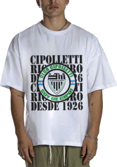 Camiseta Urbana De Algodão Adulto De Cipolletti 5 Modelos - LM MERCHANDISING