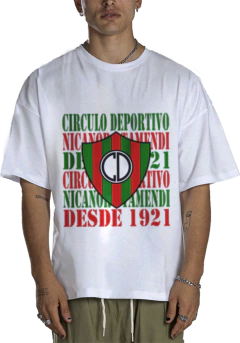 Remera Algodon Urbana De Adulto De Circulo Deportivo 4 Modelos