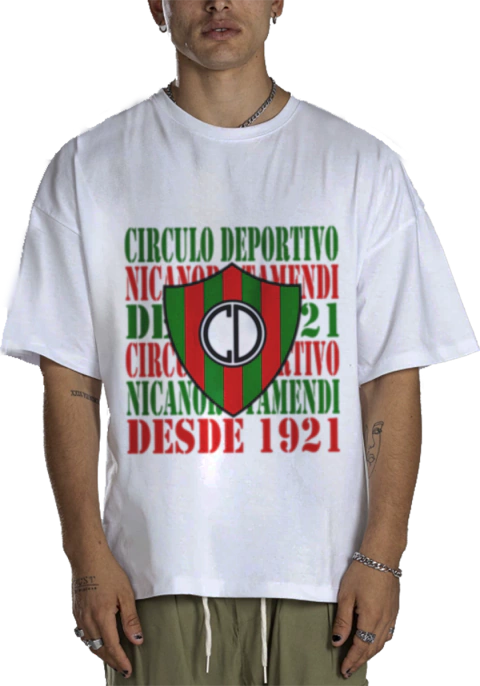 Remera Algodon Urbana De Adulto De Circulo Deportivo 4 Modelos