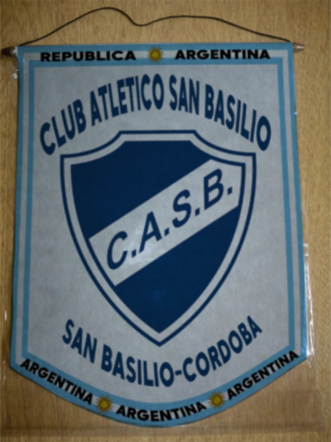 Banderín Mediano Club Atletico San Basilio Cordoba - comprar online