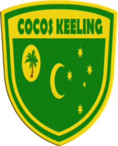 Parche Termoadhesivo 7,5 cm Shield - Países de Oceanía - tienda online