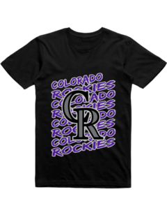Remera Urbana Algodon Infantil MLB Colorado Rockies - comprar online
