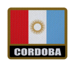 Iron-On Patch 7,5 cm Bandera con Nombre - Provinces Argentinas