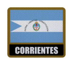 Image of Iron-On Patch 7,5 cm Bandera con Nombre - Provinces Argentinas