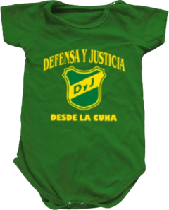 Body De Bebe Puro Algodon Defensa Y Justicia 4 Modelos - comprar online