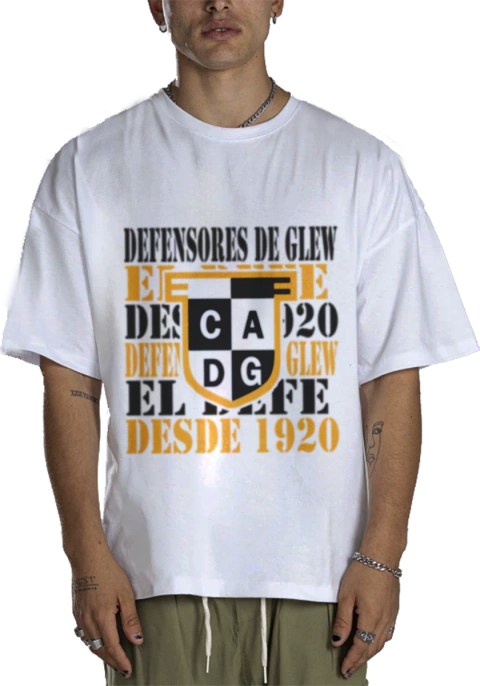 Camiseta Urbana De Algodão Adulto De Defensores De Glew 4 Modelos