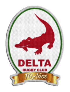 Patch Termocolante 7,5 cm Delta Rugby Club