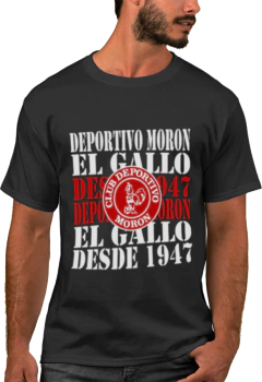 Imagen de Remera Algodon Urbana De Adulto De Deportivo Moron 7 Modelos