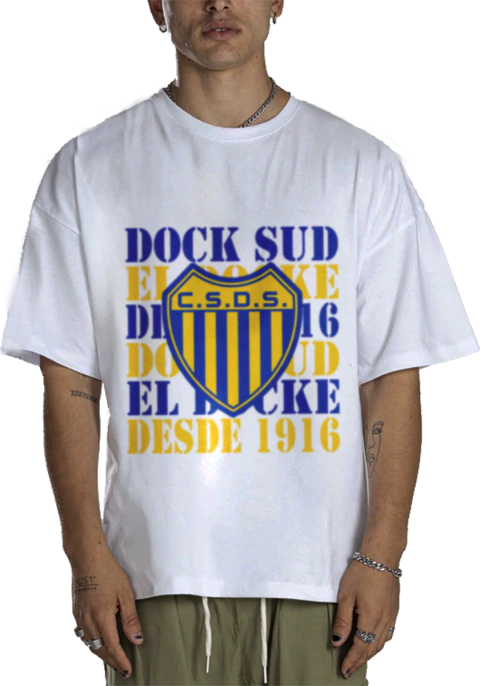 Urban Cotton T-Shirt (Adult) De Sportivo Dock Sud 5 Modelos
