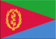 Parche Termoadhesivo 7,5 cm Bandera - Países de África - tienda online