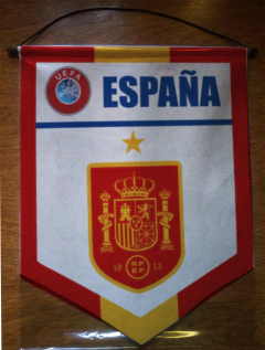 Banderin Mediano Selecciones de UEFA en internet