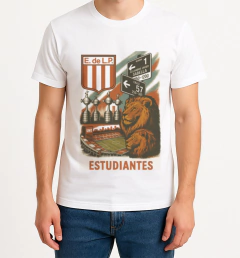 Remera Urbana Diseños Especiales Estudiantes De La Plata 3 Modelos - comprar online